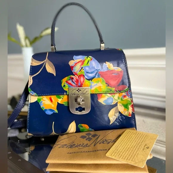 Patricia Nash Chauney Handbag in La Fleur - Picture 2 of 9